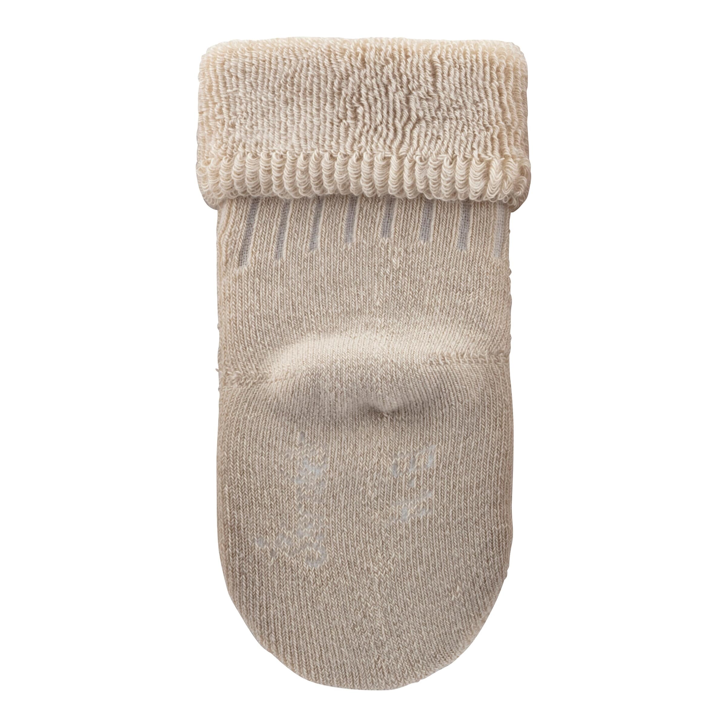 Socken mit geripptem Vollplüsch