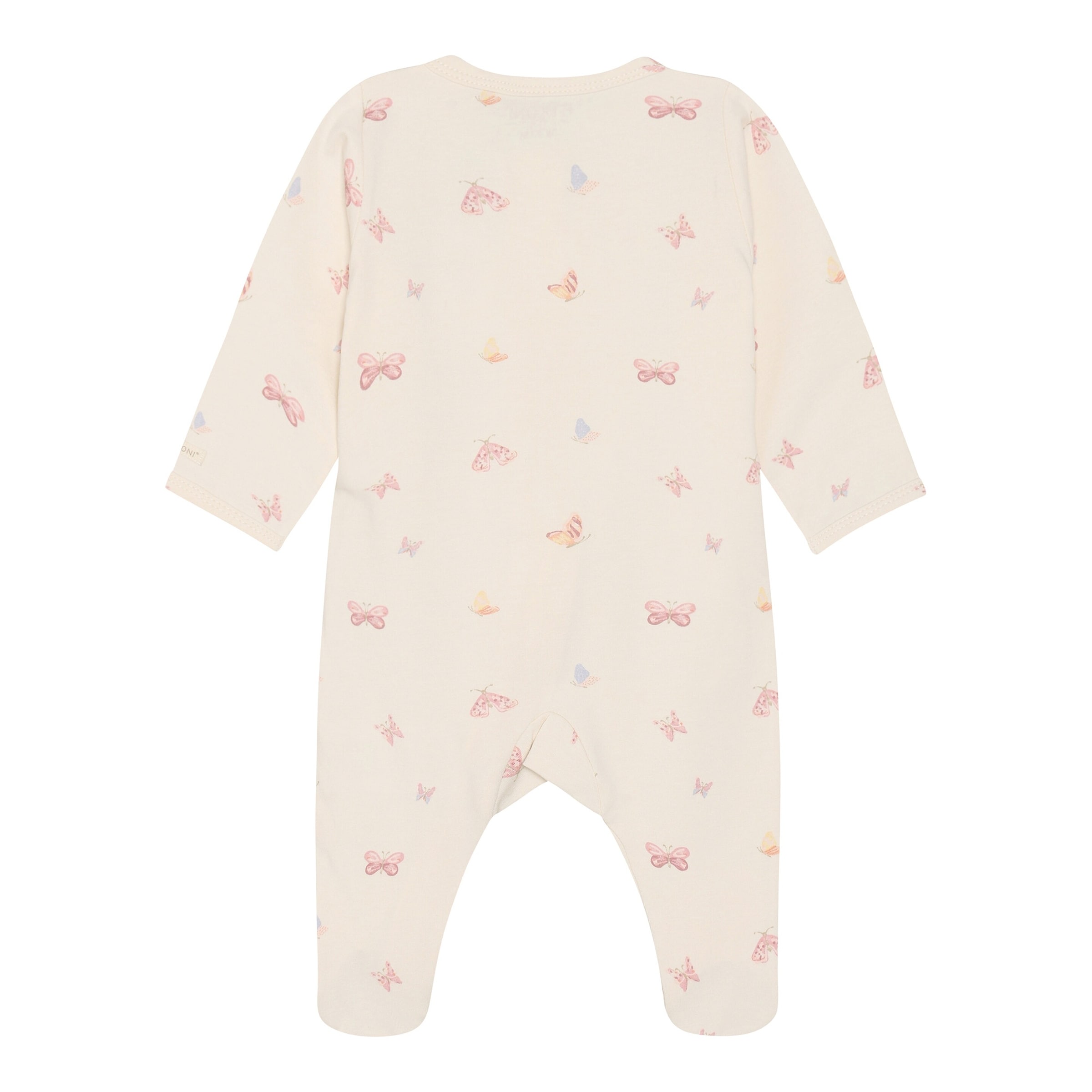 Fixoni Schlafoverall mit Fuß Schmetterlinge