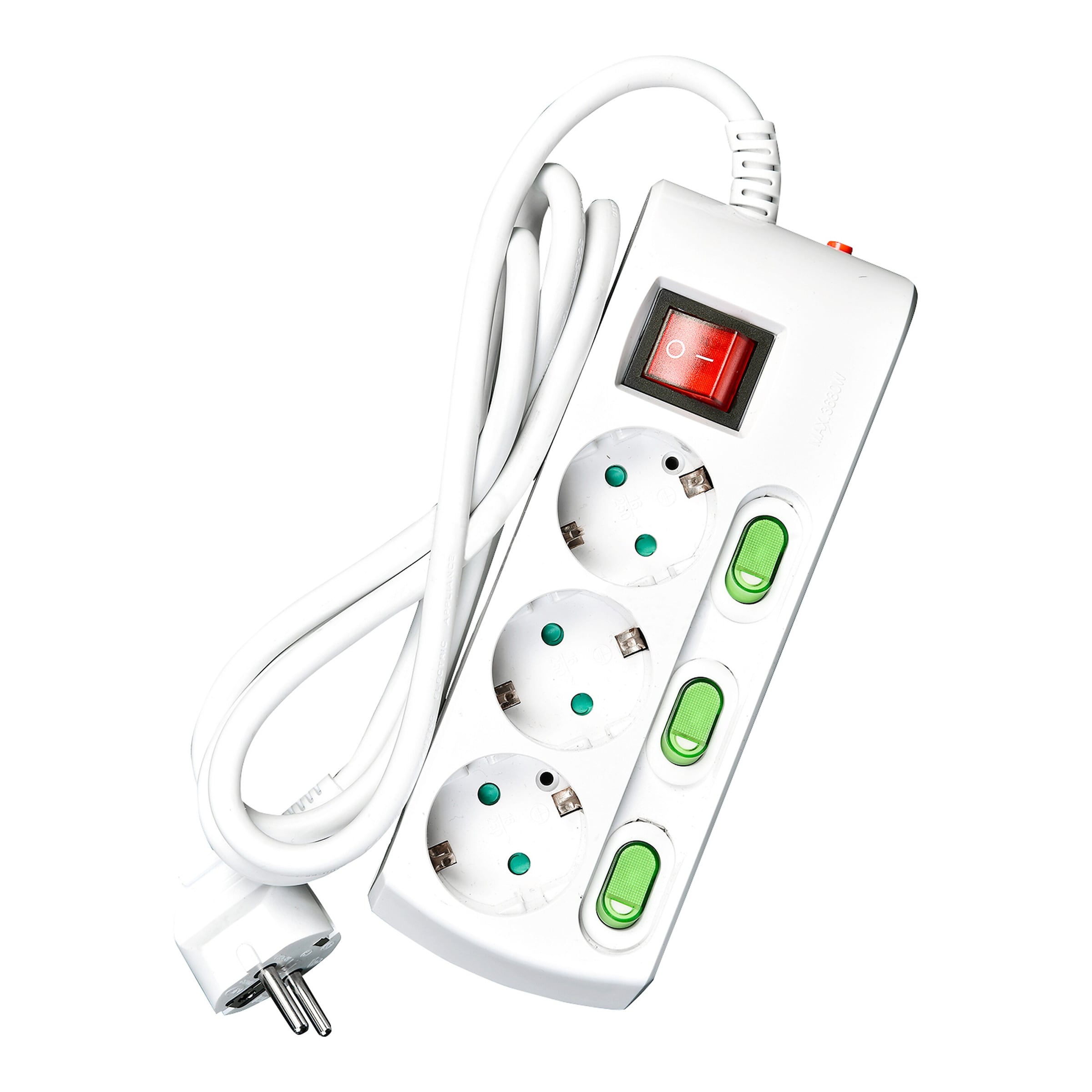 HEITECH® Tischsteckdose "3-fach"