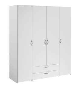 Kleiderschrank 4-türig Daily 1 Weiß