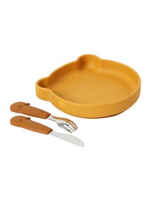 Esslern-Geschirr aus Silikon BÄR