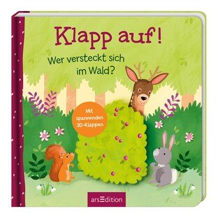 Livre à rabats Klapp auf! - Wer versteckt sich im Wald?