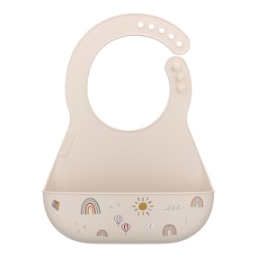 Bavoir en silicone