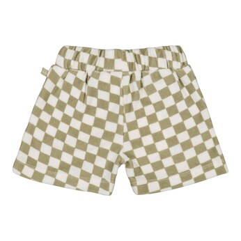 Frottee-Shorts Karo