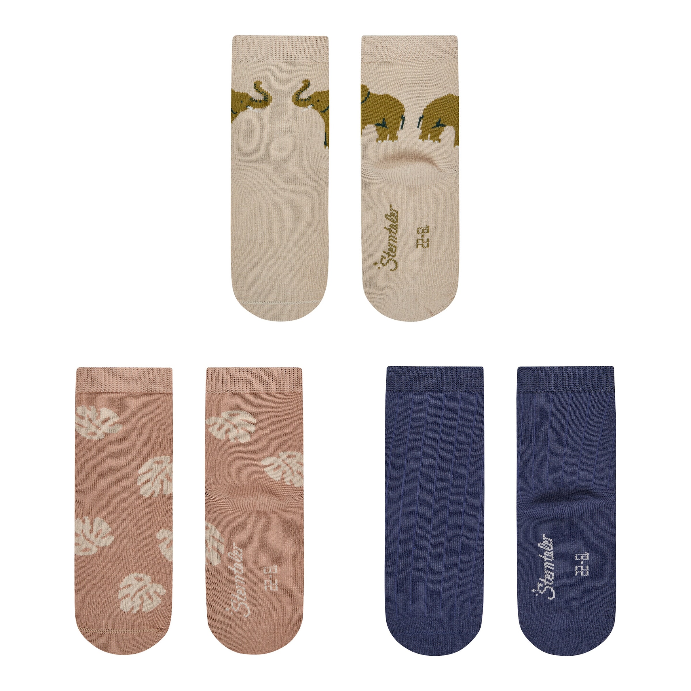 Sterntaler 3er-Pack Socken Safari