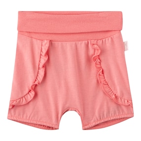Short en molleton volants