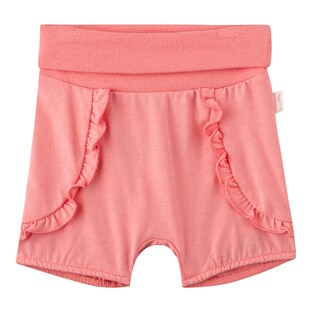 Short en molleton volants