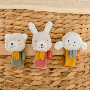 Rasselarmband Hase fehnNATUR