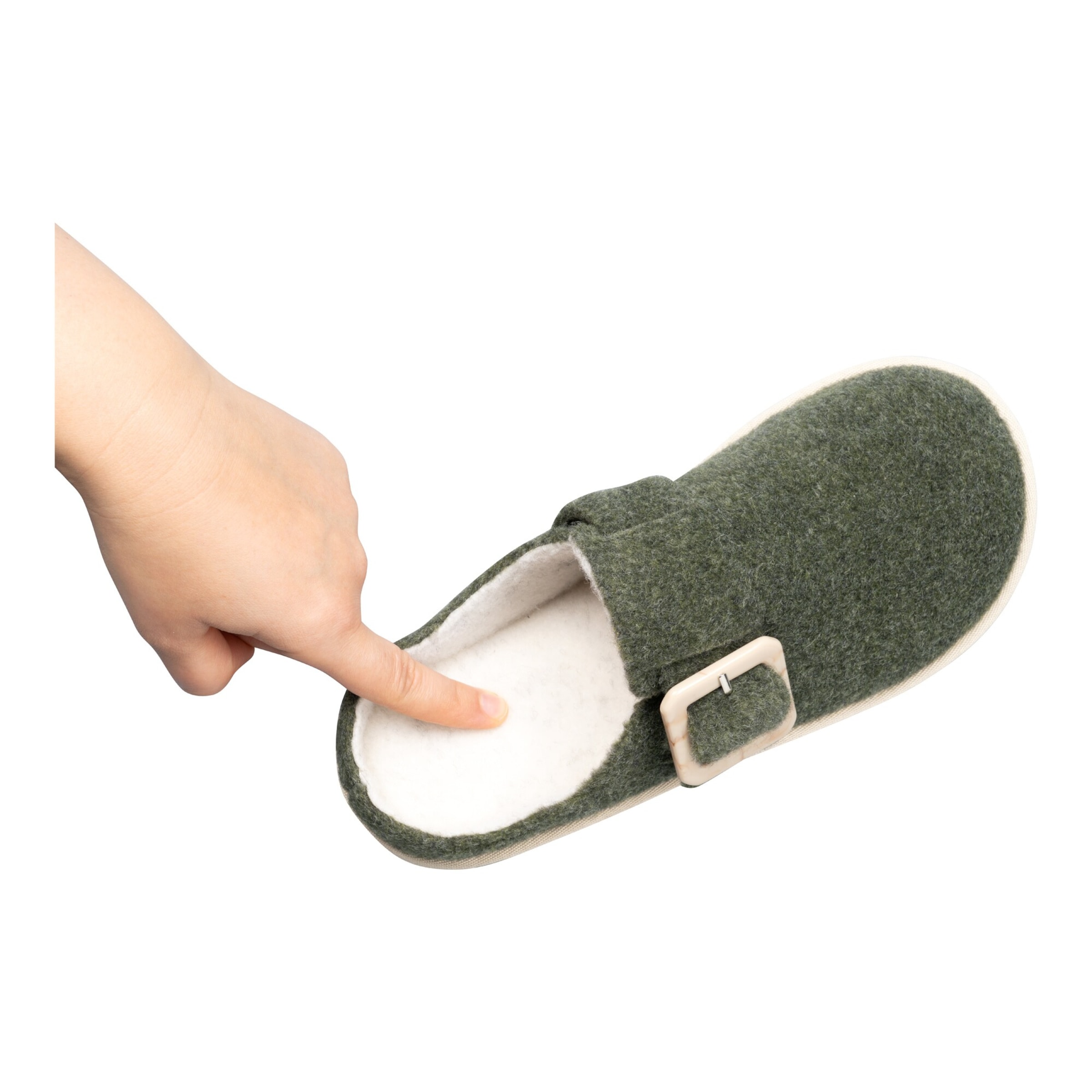 Filz-Pantolette „Federleicht“