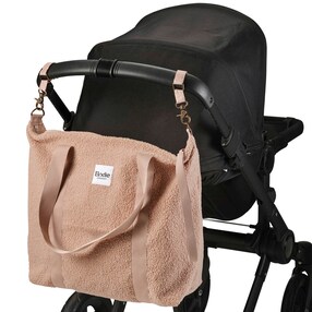Wickeltasche - Soft Shell Pink Bouclé