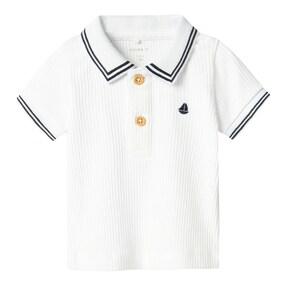Polo-T-Shirt Maritim Rippqualität