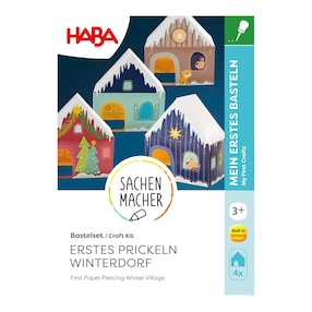 Bastelset - Sachenmacher Erstes Prickeln Winterdorf