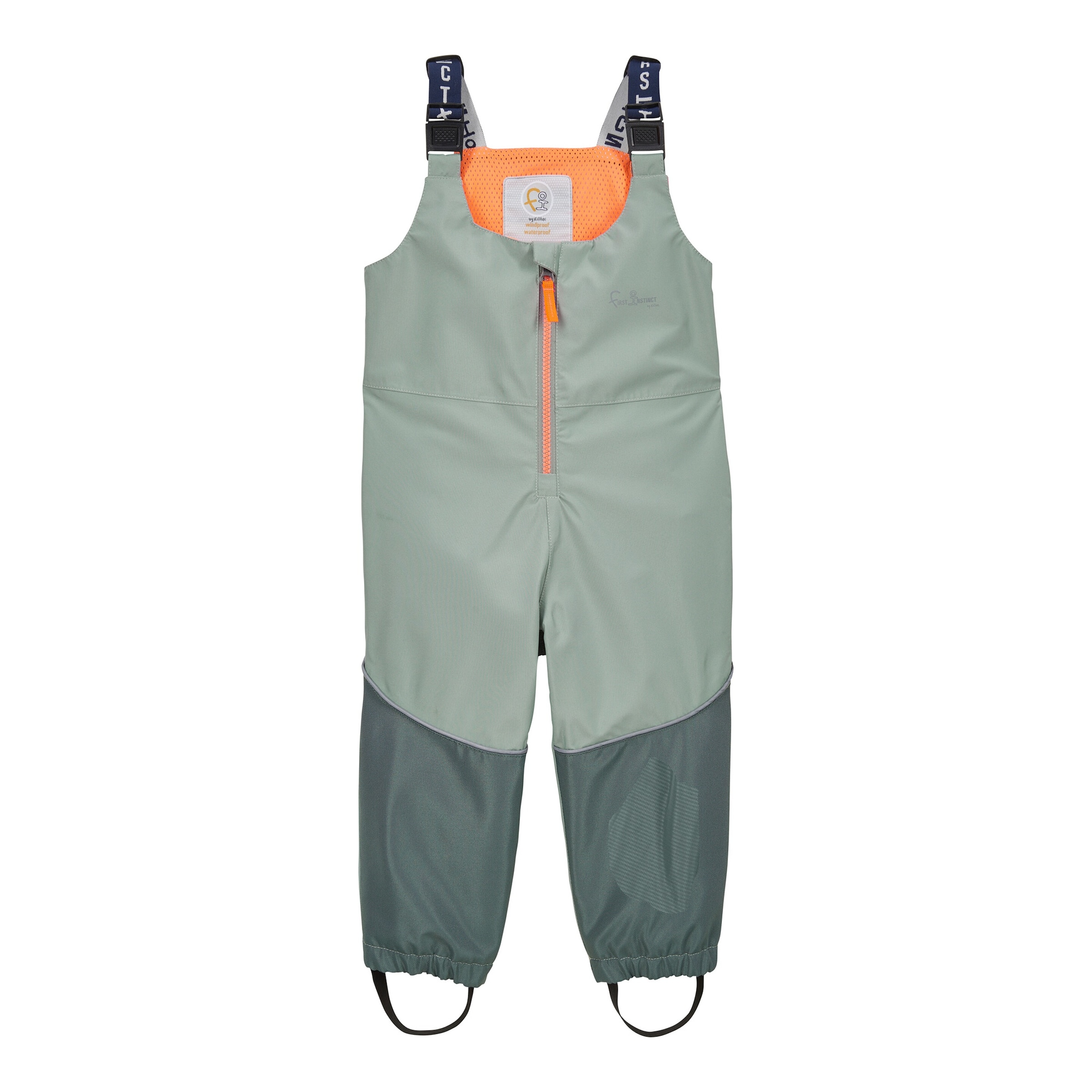 Killtec Regenhose mit Trägern Colorblock