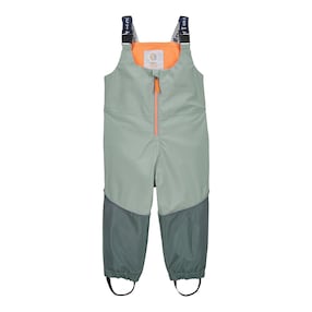 Pantalon de pluie bretelles color-blocking