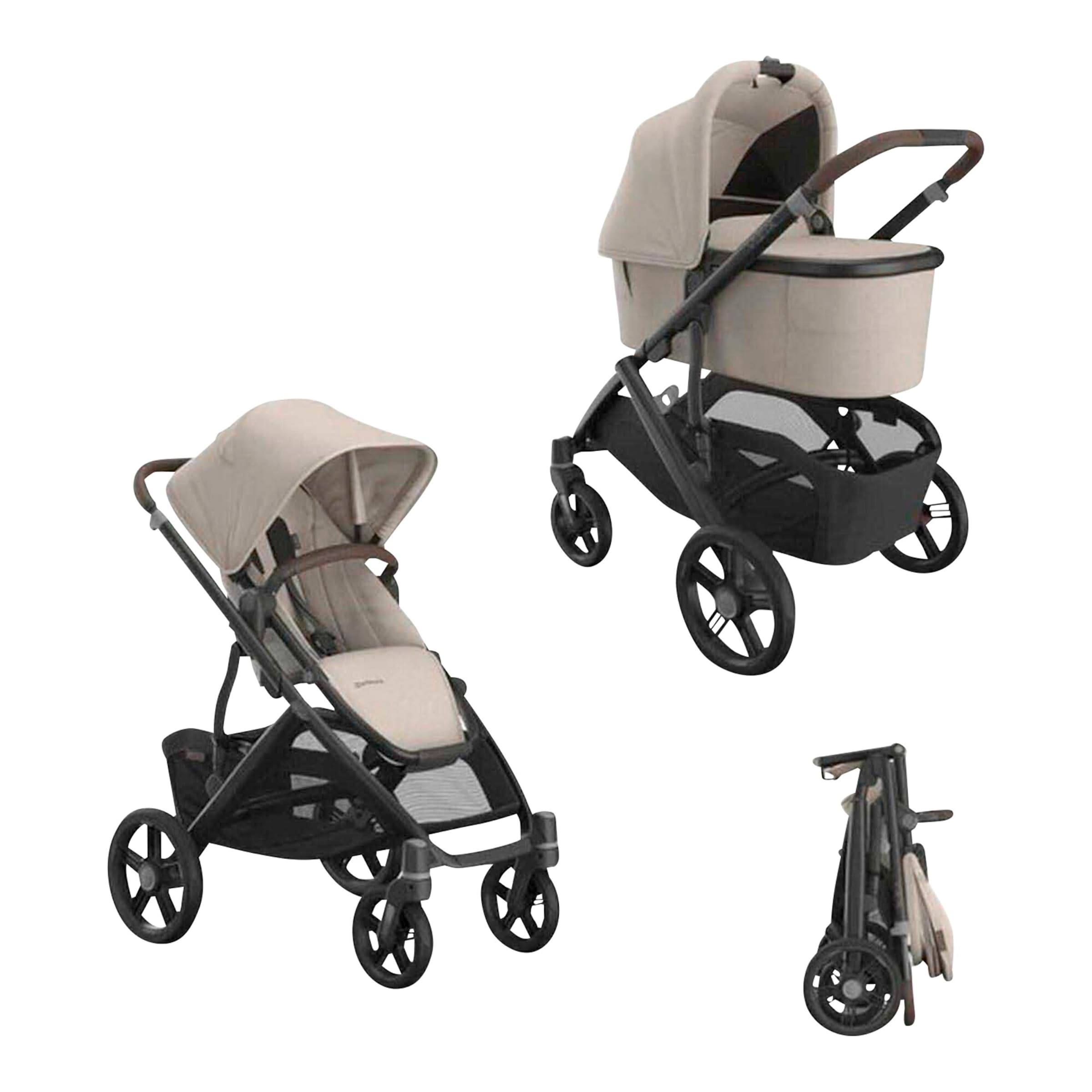 Uppababy Kombikinderwagen Vista V3 beige