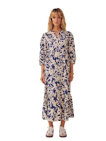 Langes Boho-Kleid für Schwangerschaft & Stillzeit