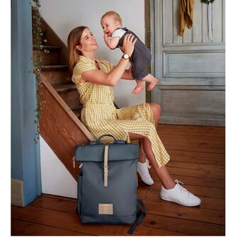 Wickelrucksack Rolltop aus recyceltem Polyester