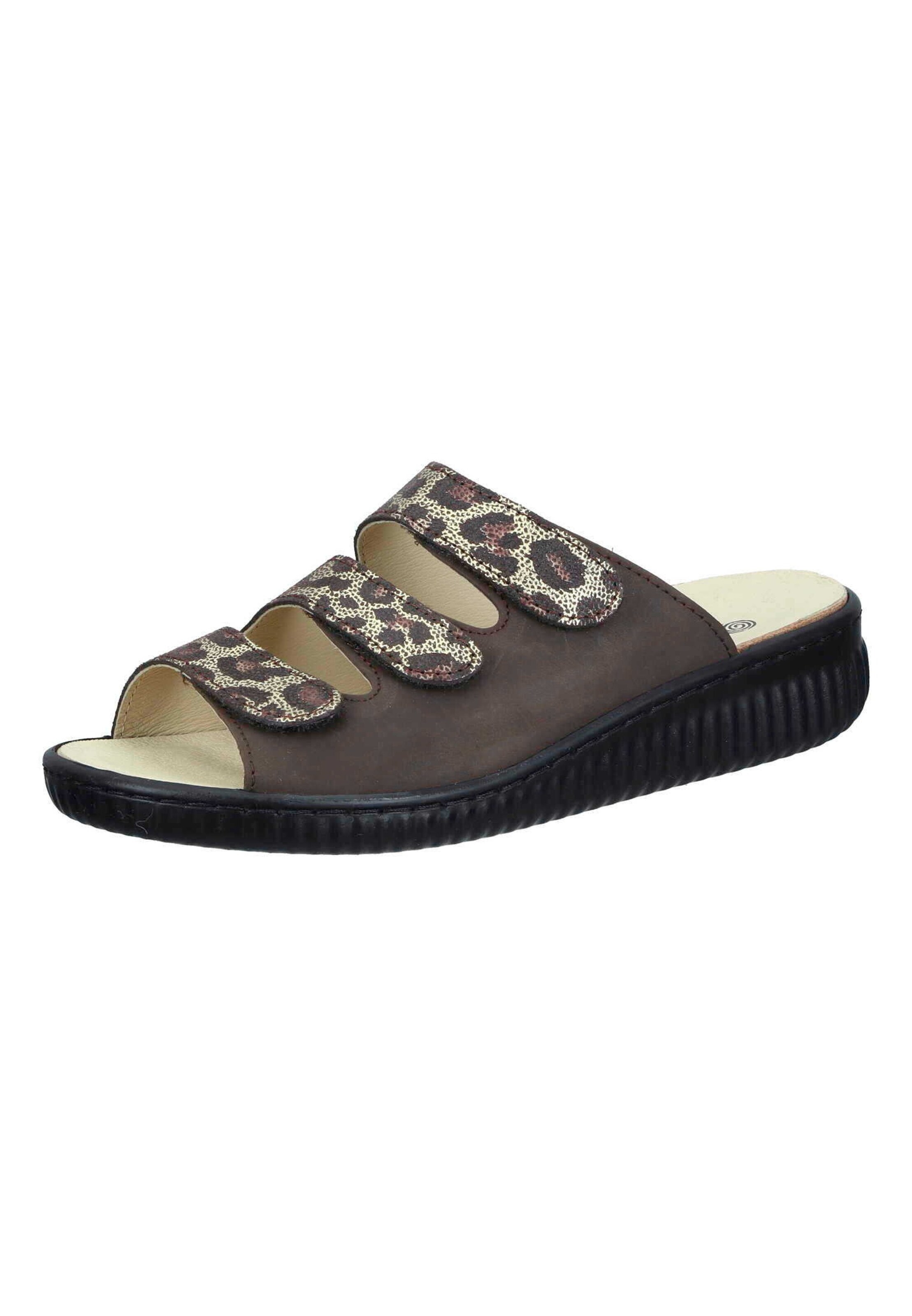 Dr. Brinkmann Pantoletten in Übergrößen Grün 701474-71 große Damenschuhe schuhpl