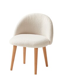 Kinder Stuhl mit Webpelz, Sitzhöhe 35,5 cm