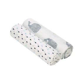 2er-Pack Mullwindeln Heavenly Soft Swaddle XL 120x120 cm