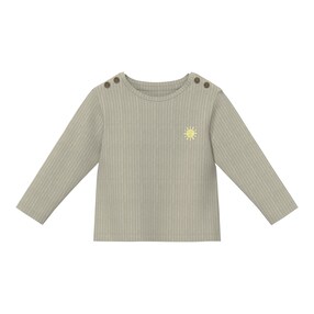 Shirt langarm Sonne Rippqualität
