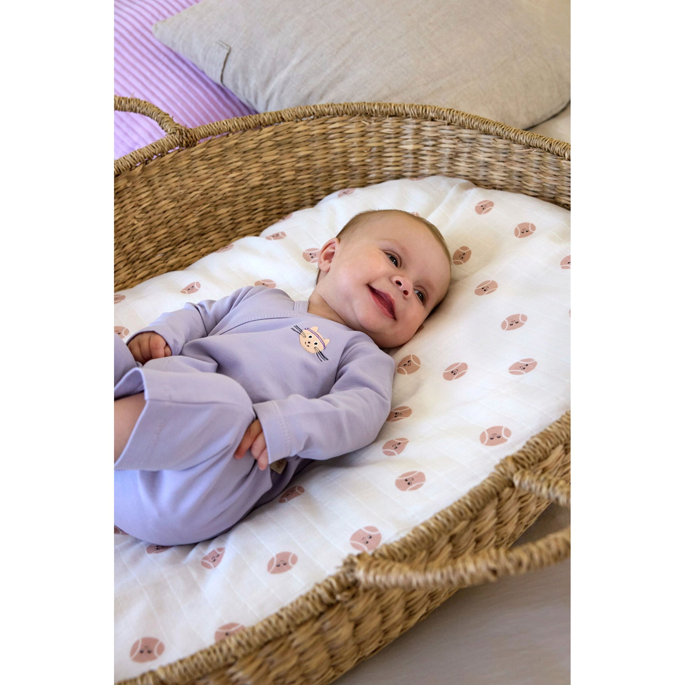 Thumbnail - Lässig 3er-Pack Mullwindeln 80x80cm