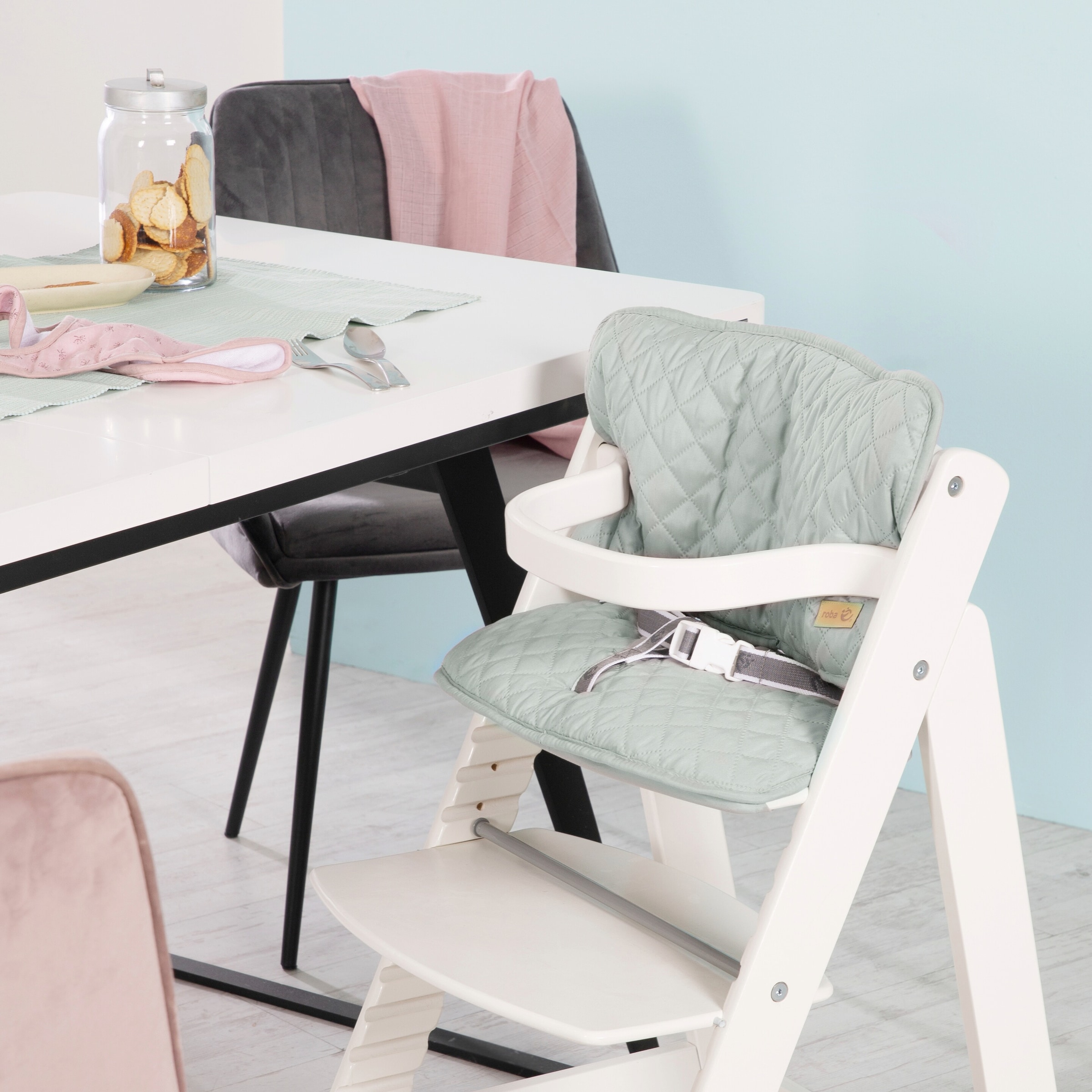 Roba Sitzverkleinerer 2-teilig roba Style Frosty green