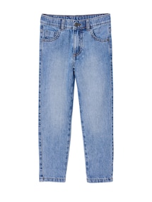 Weite Kinder Jeans mit verstellbarem Dehnbund