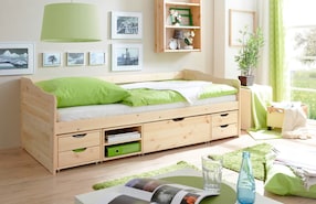 Sofabett Funktionsbett Gästebett Marlies Kiefer Natur