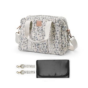 Wickeltasche - Garden Leo Toile