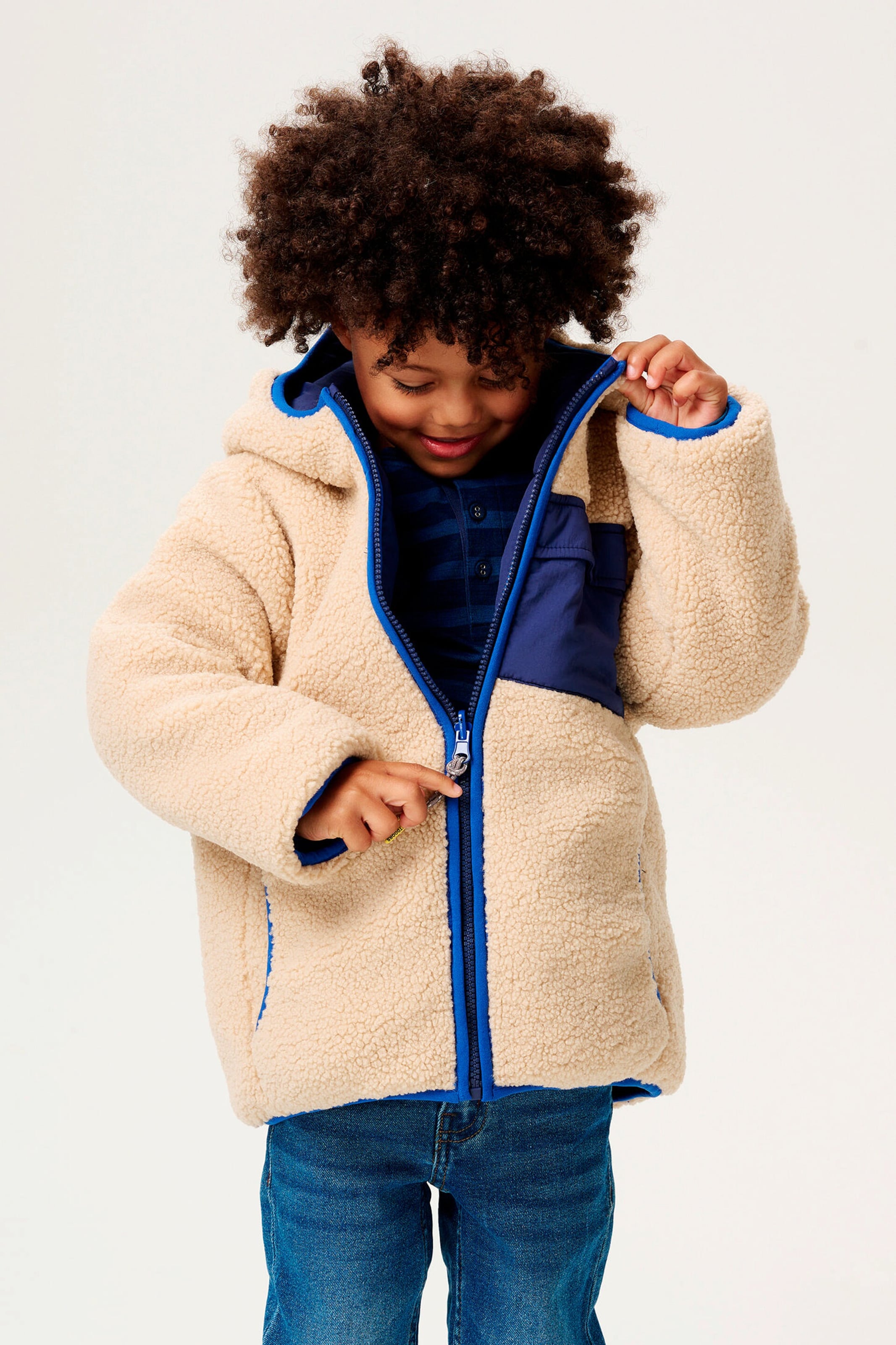 Thumbnail - Noppies Kids Winter jacke Lahti - Reversible