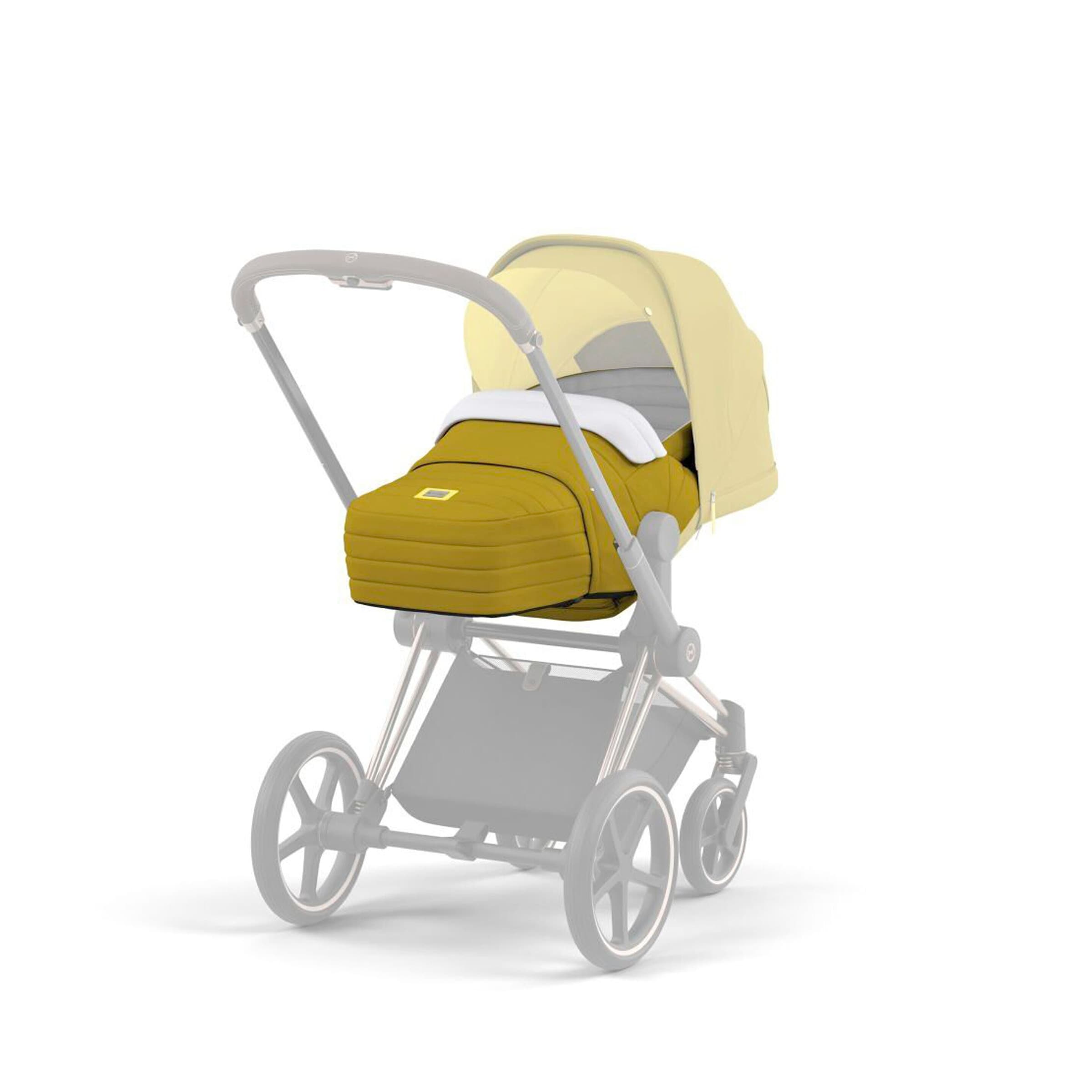 Cybex Kinderwagenaufsatz Lite Cot für Priam, ePriam und Mios gelb