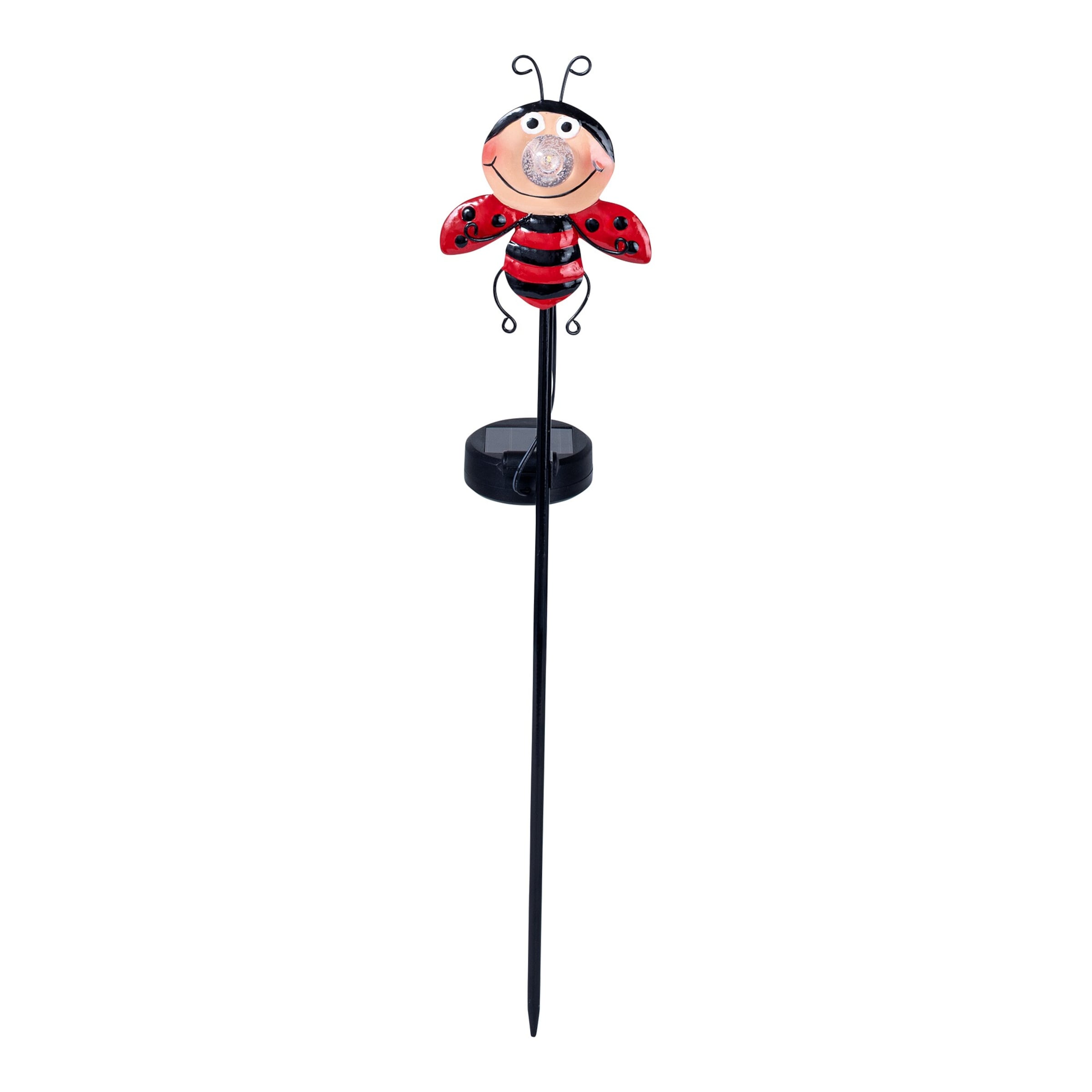 LED-Solar-Gartenstecker „Flieger-Freunde“