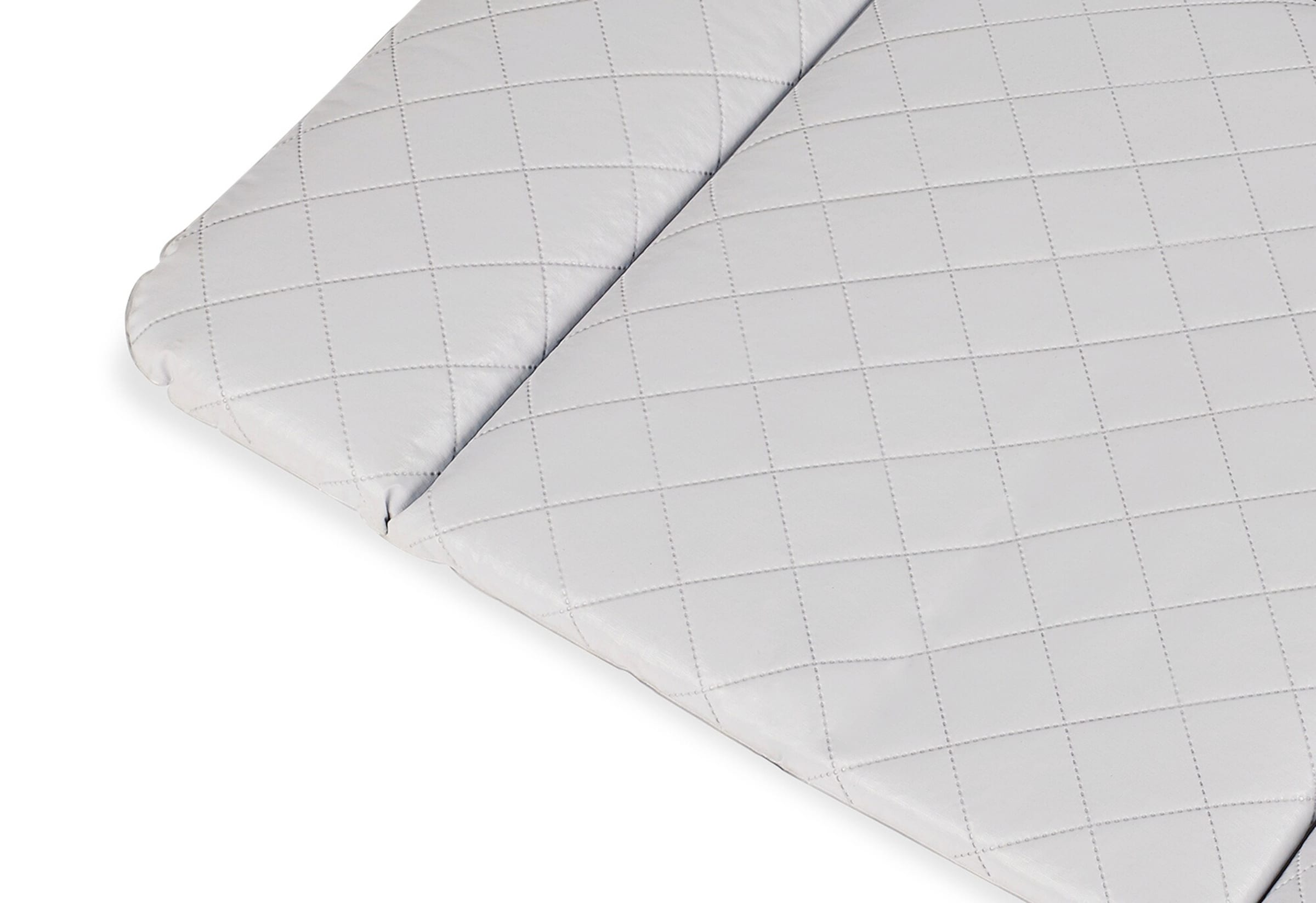 Pinolino Wickelauflage Stepp-Optik, grau