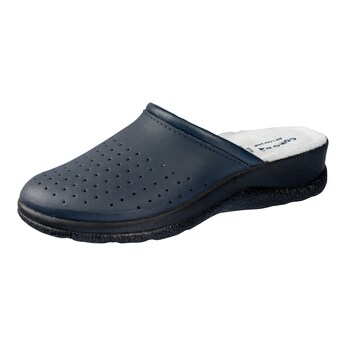Leren slippers voor heren