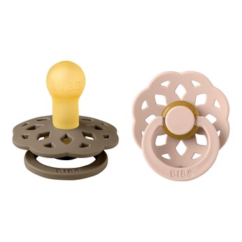 2er-Pack Boheme Schnuller Latex, 6-18M