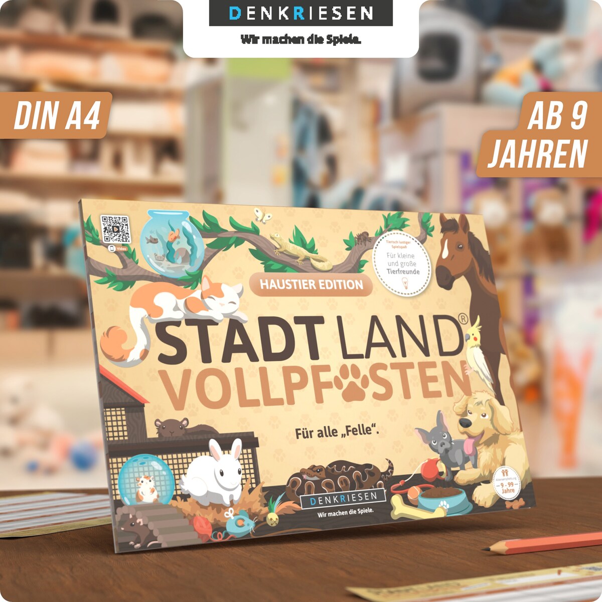 Denis Görz, Ricardo Barreto: DENKRIESEN - STADT LAND VOLLPFOSTEN® - Das Kartenspiel - CHRISTMAS EDITION - Alle Jahre wieder. bei . Online bestellen oder in der Filiale abholen