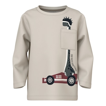 T-shirt manches longues dino voiture