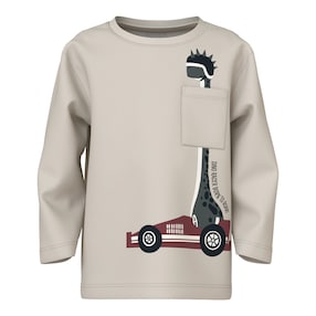 T-shirt manches longues dino voiture