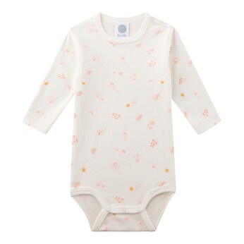 Body langarm Blumen
