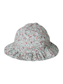 Mädchen Baby Sonnenhut mit Blumenmuster