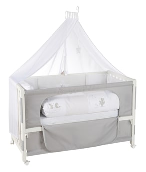 Room Bed, 60x120 cm Fox & Bunny 