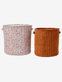 Aufbewahrungskörbe 2er-Set Kinderzimmer RETRO FLOWER