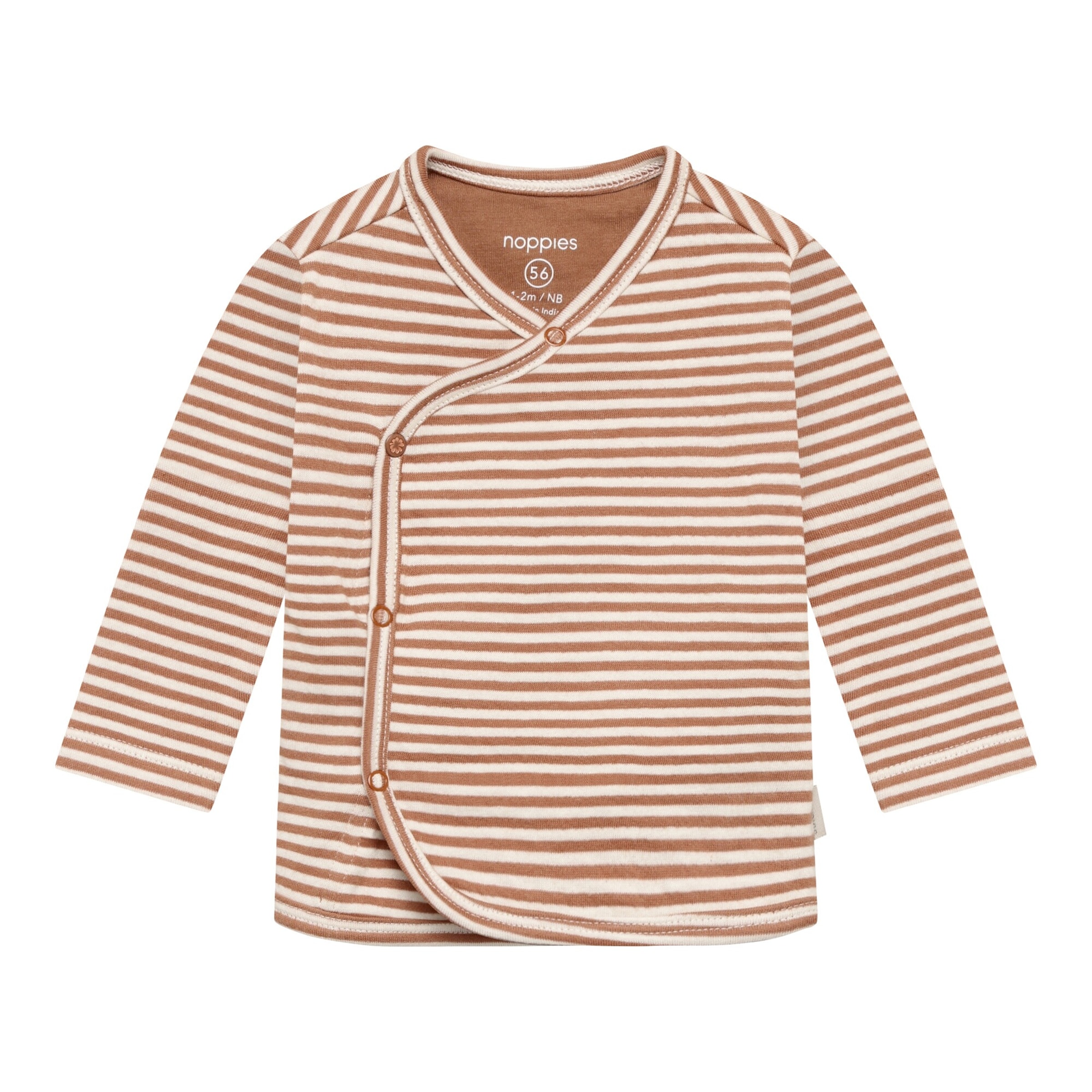 Noppies Wickelshirt langarm Ringel