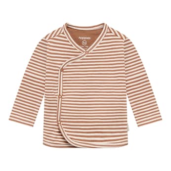 Wickelshirt langarm Ringel