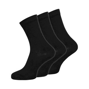 Chaussettes « Veines » à bord souple, 3 paires