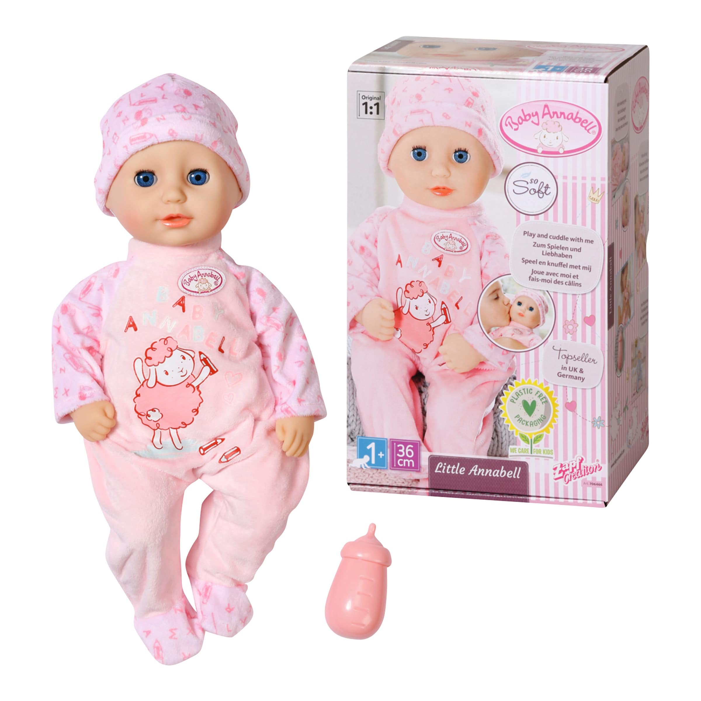 Zapf Creation BABY ANNABELL Puppe Little Annabell 36cm