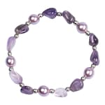 Perlen-Armband "Amethyst"