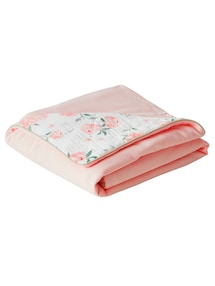 Baby Spieldecke/ Laufstalleinlage ROSENTRAUM, wendbar
