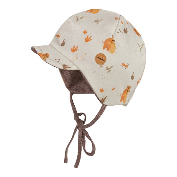 maximo Mütze mit Schild Erdmännchen beige/braun
